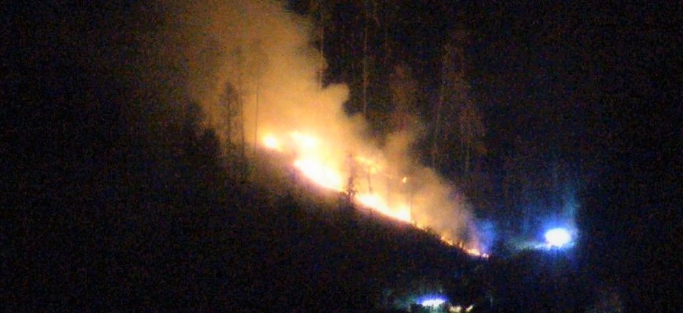 In fiamme i boschi della Valsugana: decine di vigili del fuoco in azione per domare l’incendio
